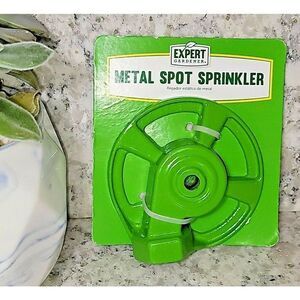 Expert Gardener Metal Spot Sprinkler Heavy‎ Duty Steel Lawn NEW
